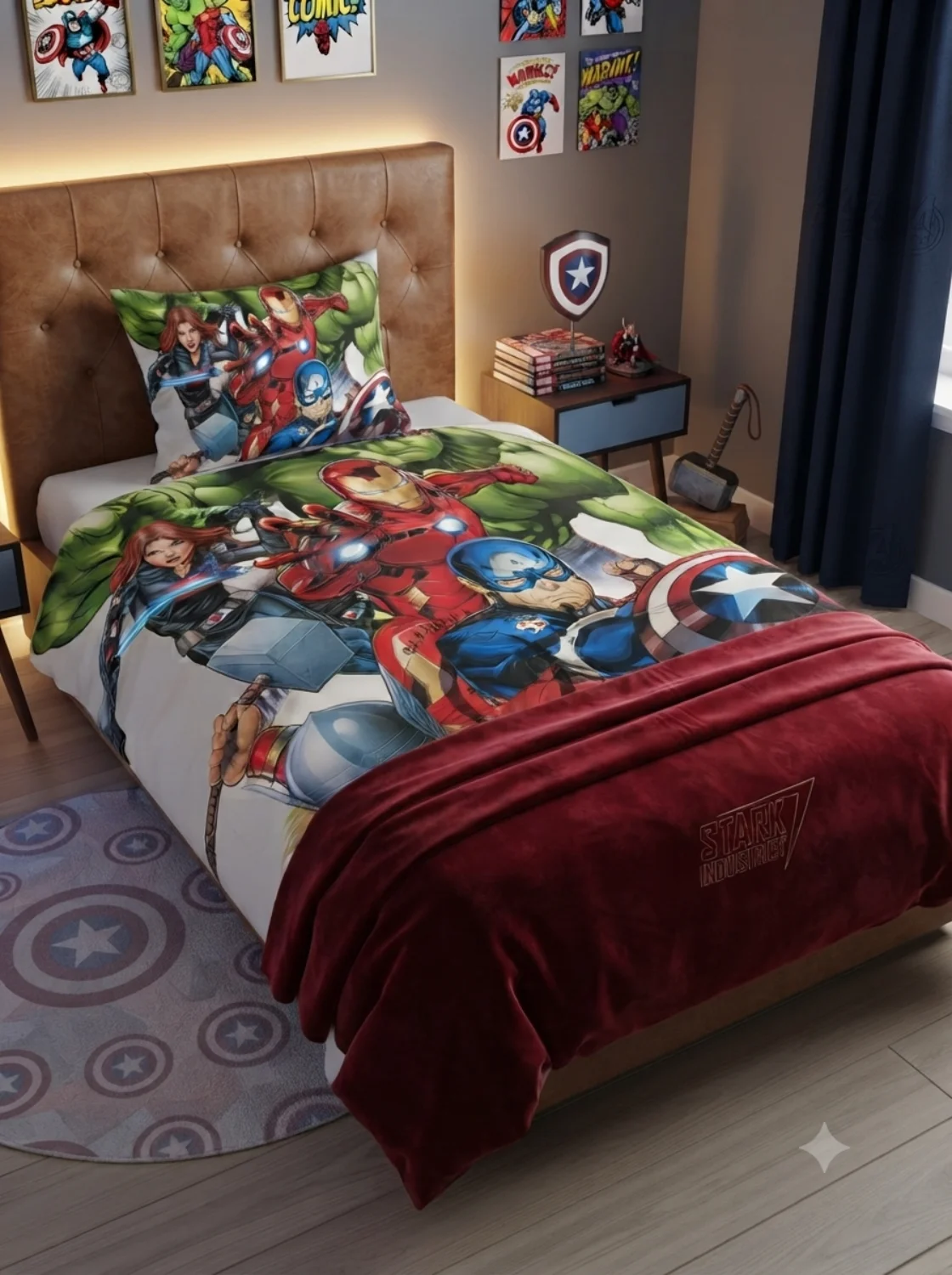 Ultimate Avengers Heroic Bedroom Collection Ultimate Avengers Heroic Bedroom Collection