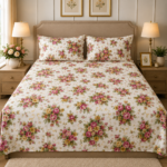 Floral Printed Bed Sheet
