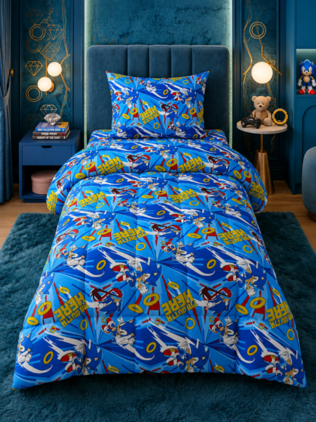 Kids Space Astronaut Bed Sheet