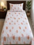 Peach Flower kids Bedsheets